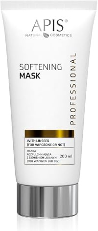 Apis Auflockernde Maske - 200 ml - Mit Leinsamen und Aloe Auflockerung und Reinigung, für sensible Haut