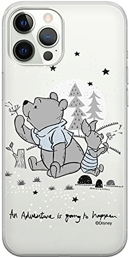 ERT Group Original und Offiziell Lizenziertes Disney Smartphone-Hülle für iPhone 12/12 PRO, optimale Smartphono-Form, stoßfest, DPCPOOHPIG7318, Winnie The Pooh