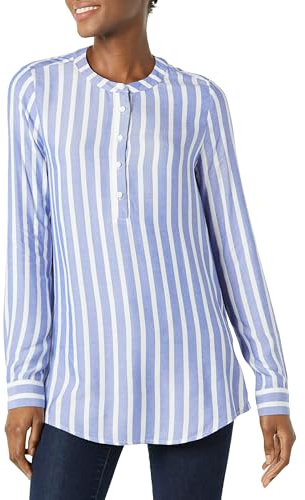 Amazon Essentials Women's Long-Sleeve Woven Blouse