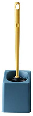 hanxiaoyishop Brosse WC Brosse de Toilette Murale avec poignée Longue durée de Salle de Bain de Nettoyage de Toilette Nettoyage Brosse de Toilette (Rose/Bleu foncé/Bleu Clair) Brosse Toilette