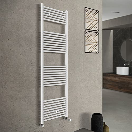 Termoarredo scaldasalviette Bianco 600x1803 Interasse 550 mm
