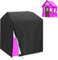 Rilime Outdoor playhouse cover, 420D Waterproof playhouse covers keeps the kids playhouse dry and clean Double stitched seam, All-Weather protector ( Heavy duty oxford fabric ) (145*145*160cm)