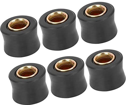 A ABSOPRO Moto 10mm Interne Arrière Amortisseur Amortisseur Coussin Anneau (Ensemble de 6)