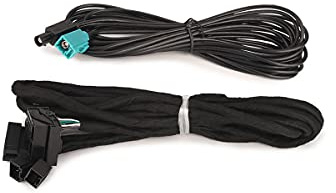erisin Cavo prolunga per Mercedes Benz W211 W463 W219 W215 W220 dispone di un sistema in fibra ottica da 6 m con sistema in fibra ottica, autoradio Connect, Erisinofficial