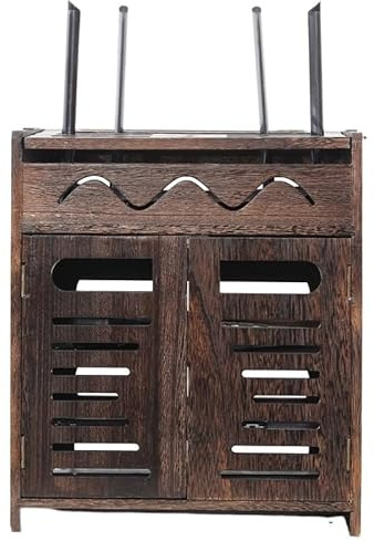 Kabelbox, Aufbewahrungsbox for kabellose Router, Wandmontage, WiFi-Rack, Katze, Set-Top-Box-Rack, Desktop-Plug-in-Board, Plug-in-Draht,Schreibtisch-Aufbewahrungsbox