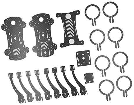 F450 Drone Frame Kit Carbon Fiber 450mm Quadcopter Frame Kit 4 Achsen Airframe Carbon Fiber 50mm Impeller RC Drone