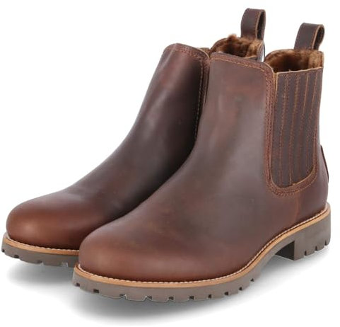 Panama Jack Brigitte Igloo Trav B15 Schlupfstiefel Leder Damen in braun - Gr. 39