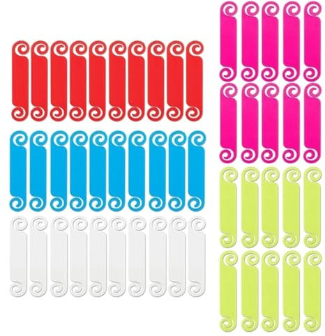 LYHYDMA Marcado de Cables Etiqueta Adhesiva for Cables, Redes Impermeables, Marcador de Bridas for Cables de PC, señales de Marcado(50 Piece Set)