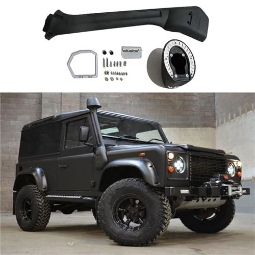 Auto Lufteinlässe Auto 4X4 Offroad ABS Schwarz Schnorchel Auto Air Intake Modifizierte Schnorchel Kits Für Land Für Rover Für Defender 90 110 Air Ansaugschlauch
