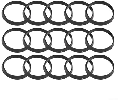 Lot de 615 rondelles en caoutchouc pour tuyaux de 40 mm, joints d'étanchéité coniques pour projets d'amélioration de la maison (15 pièces)