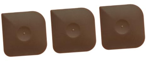 Gatuida Grattoirs à Casseroles En Plastique Pc Compact, Lot De 3, Outil De Nettoyage Dentelé, Adapté Pour Poêles à Griller Et Fonte, Accessoires Cuisine Pratiques