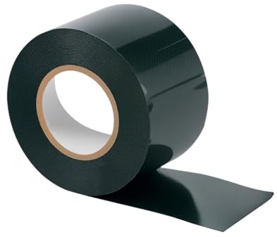 QAUUCP Artificial Grass Seaming Tape Green Tape Garden Self Adhesive Joining Synthetic Lawn Grass Artificial Turf Seaming Decoration Grass Jointing(Green Double sided,100mmx20m)