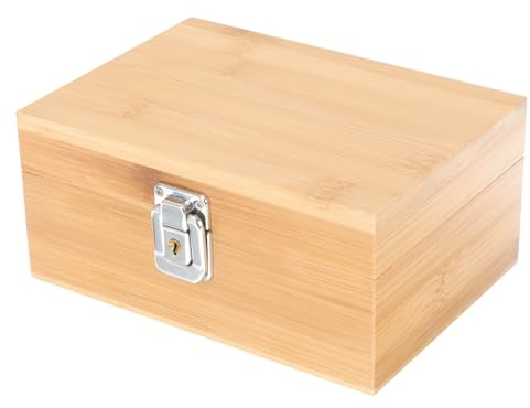 WRITWAA Scatola Interno per e Sigari Portatile in Resistente All'usura Legno Umidificatore Mantenere Freschezza per Viaggio e Uso Quotidiano