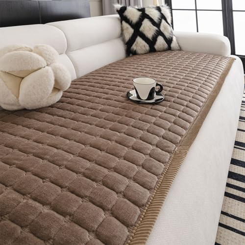 QHAIYYBF Samt Sofabezug Ecksofa l Form Sofa Überzug Couchbezug Sofa/Couch Wurfdecke Eckcouch 1 2 3 4 Sitzer Sofaschutz Sofaüberwurfe Sofaschoner Sofabezüge rutschfest Hund Katze für Wohnzimmer