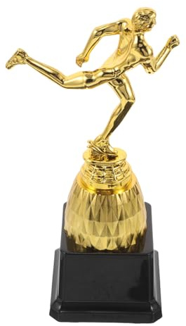 UPKOCH Coppa D’Oro in Plastica per Premiazione Sportiva Premio Portatile per Competizioni Scolastiche e Feste Decorazione Resistente per Eventi all’Aperto