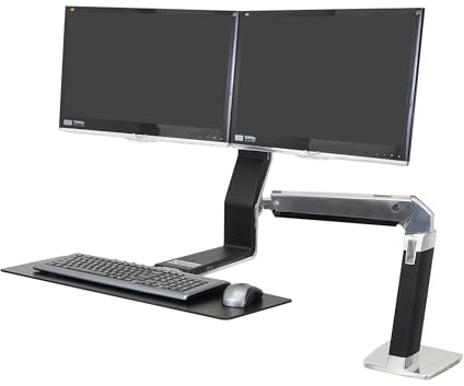 Ergotron Halterung WorkFit-A, Dual
