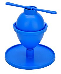 Proops Egg/Oval Shaped Candle Mould with Base/Stand, UK Made (S7643). Free UK Postage
