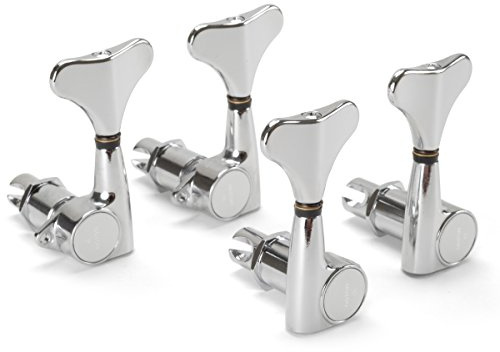 Gotoh Stimmgerät für Bassgitarre, 2L+2R Set, Chrom