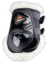 EQUICK Streichkappe eShock Legend Fluffy Größe S, Farbe Braun
