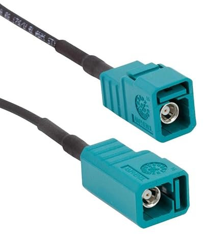 Cavo coassiale RF, FAKRA Jack a Jack, 1M, connettori RF assemblati cavi coassiali