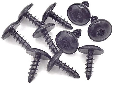 30 x YOU.S Original Torx Schrauben Linsenkopfschrauben Befestigung 5 x 16 mm Universal schwarz