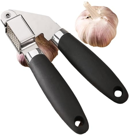 Presse-ail professionnel de cuisine, outil de broyage d'ail, broyeur d'ail en acier inoxydable, presse-ail Clean Force, presse-ail multifonctionnel, presse-ail gingembre à bascule, gadgets de cuisine