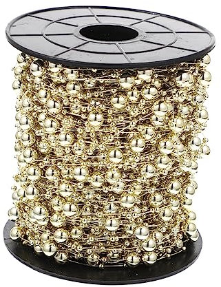 Housoutil Künstliche Perle Perlenketten Schnur Aus Abs-material Für Blumensträuße Dekoration Diy-perlenkette Mit Ausreichender Für Partydekor
