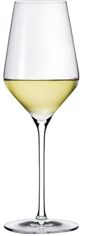 Wine Enthusiast Vienna Universal Wine Glass – Break-Resistant Lead-Free Crystal Glass for White Rosé Sparkling Wine – Machine-Blown in Europe – Clear Elegant Red White Rose – Dishwasher Safe – 405ml