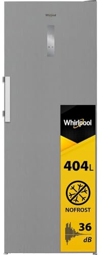 Whirlpool WHFF 6404 X6E - Congelatore a Cassetti Verticale, 6 Ripiani, Freezer Capiente con FastFreeze, Illuminazione Interna e Porta Reversibile - Elettrodomestici Cucina, Classe C, 70Lx191,2Hx81,3P