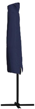 JJ. Housse de protection pour parasol déporté carré 3 x 4 m Compatible avec les parasols déportés carrés de 3 x 4 m Toile polyester 240g/m2, couleur assortie au parasol Tissu imperméable