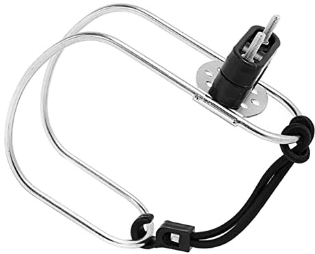 BATHVEVE Lifebuoy Bracket Lifebuoy Ring Holder Life Buoy Bracket Stainless Steel Adjustable 135mm Horseshoe Yacht Boat
