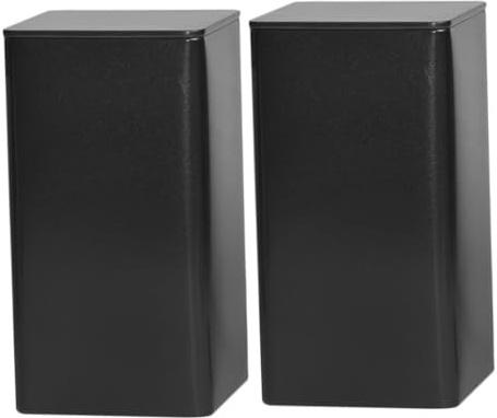 Zerodeko 2piezas Caja De Té De Hojalata Cúbica Latas Con Tapas Herméticas Para Almacenar Té Matcha Sueltas o Azúcar Para Cocina