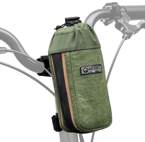 ROCKBROS Road to Sky Flaschenhalter Fahrrad Ohne Schrauben, Getränkehalter | Lenker für bis 10CM Durchmesser Wasserflaschen, Trinkflaschenhalter aus recyceltem Material, für MTB, Rennräder, E-Scooter