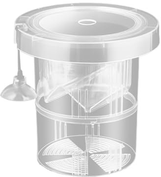 Zuchtbox für Aquarien,Aquarium Absetzbox - Wiederverwendbares Aufzucht-Refugium für verletzte Wassertiere, Wasserpflanzen, Lebendfutter-Zucht, Guppys, Kampffische und