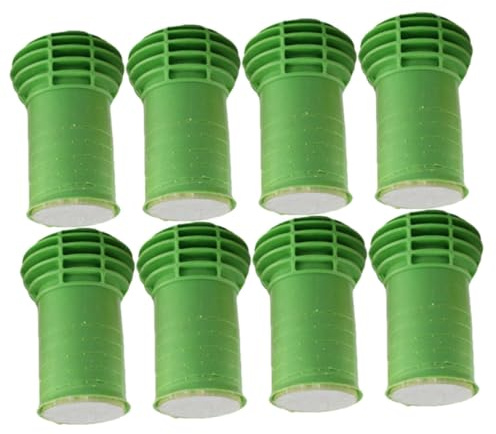 BCOATH 8pcs Small Kitchen Wok Scrubbers Rust Remover Cleaning Tools Household Wok Cleaner Sticks for Pot Bottom Stain and Oil Removal Safe for Cookware Random Color
