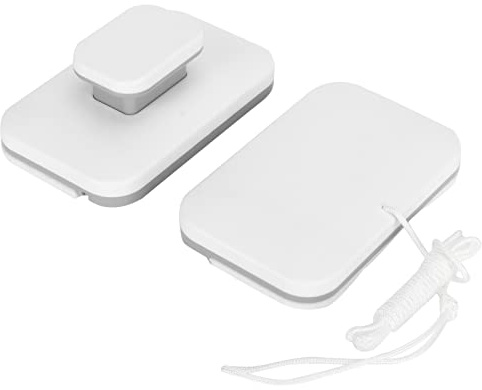 Smandy Nettoyeur de Vitres Magnétique, Laveur de Vitres Double Face Réglable avec Corde de sécurité pour Verre de 3 à 10 Mm, Parfait pour le Nettoyage des de Grande Hauteur