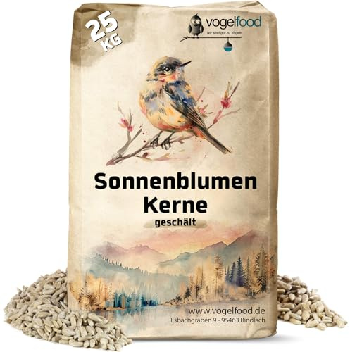 Vogelfood geschälte Sonnenblumenkerne 25kg