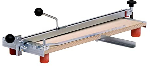 Karl Dahm Fliesenschneider 610 mm Schnittlänge | manuelle Fliesenschneidemaschine für Feinsteinzeug, Fliesen, Glasmosaik