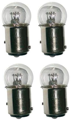 4x AMPOULE 12V 18/5W BAY15D FEU ARRIERE STOP DOUBLE FILAMENT AUTO MOTO SCOOTER MOBYLETTE