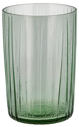 BITZ Kusintha Wassergläser, Trinkgläser, 28 cl, 4 Stück, Grün