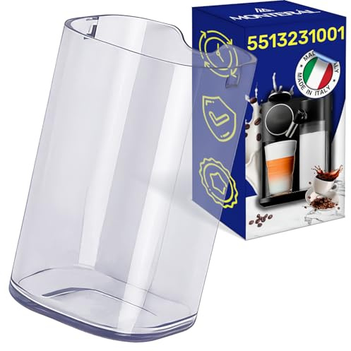 Milk Tank for Coffee Pod Machines 5513231001 for DeLonghi for Nespresso | Lattissima One EN500 - MADE IN ITALY - Warranty 10 Years – MONTERAL