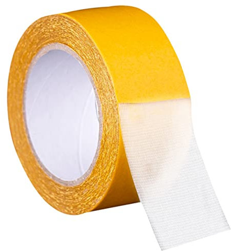 SEWOART 1rotolo Nastro Biadesivo Multiuso Per Tappeti e Decorazioni Alta Adesione Antiscivolo Per Ufficio e Casa