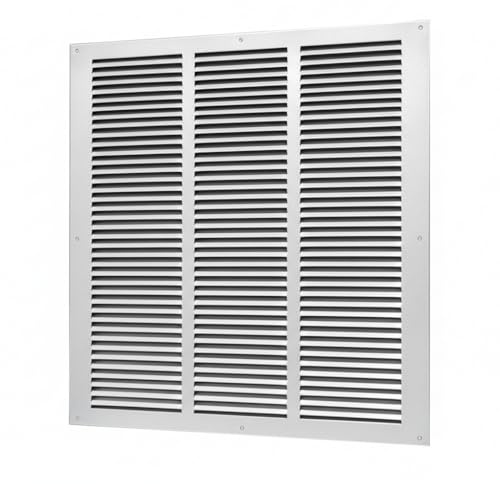 uyoyous lüftungsgitter 600 × 600mm Aluminum belüftungsgitter Große Lüftungsgitterabdeckung lüftungsgitter rechteckig für Küche, Bad, Seitenwand, Decke