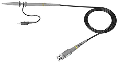 Oszilloskop-Tastkopf-Kit 100 MHz, Präzise, ​​kompakte Größe, Abnehmbare Hakenspitze, 1X/10X Umschaltbar, für Einfache Sondierungen und Messungen
