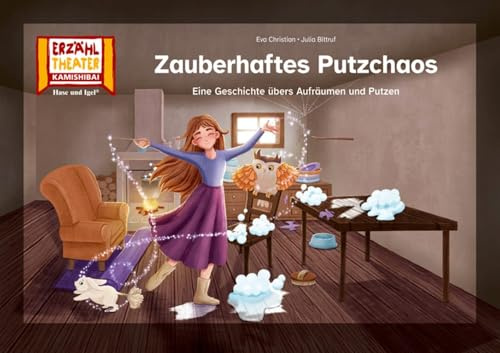 Zauberhaftes Putzchaos / Kamishibai Bildkarten: 10 Bildkarten für das Erzähltheater
