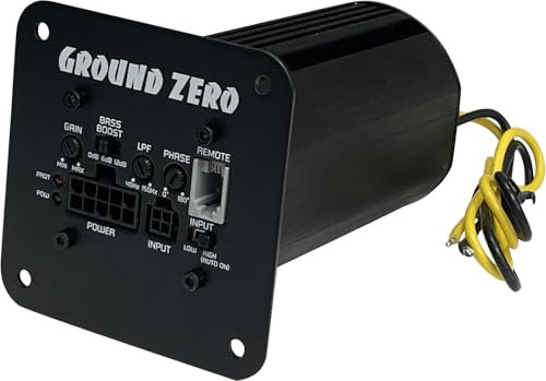 Ground Zero GZ SUB-AMP 300, Verstärkermodul für Subwoofer, Class-D, 2-Ohm-stabil, mit Tiefpassfilter & 330Watt Max