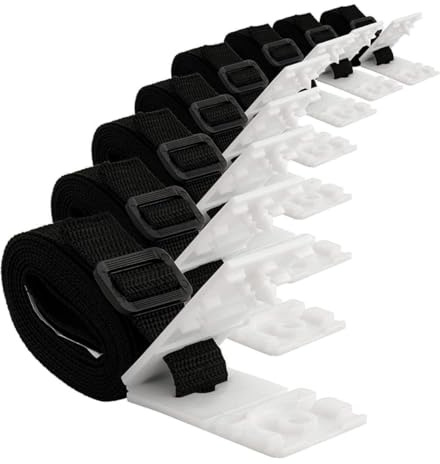 TOYANDONA Sangles pour Enrouleur De Couverture Piscine Solaire Kit De Fixation pour Système Enterré Facile à Installer
