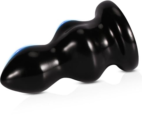 BDSMAGE Plug anale con ventosa, Palline Anali Butt Plug Giocattoli Sessuali per Donne Uomini Coppie, Masturbatore Anale Plug Dilatatori Anali SexToy (XL)