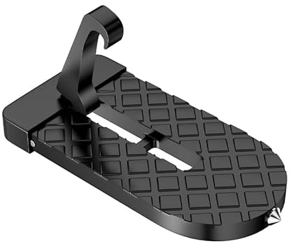 LHLUCKY Pédale Pliante de Pied de Porte de Voiture pour BMW X3 (E83) 2006-2010, Marchepied de Porte de Voiture Pédale de Porte de Voiture Noir