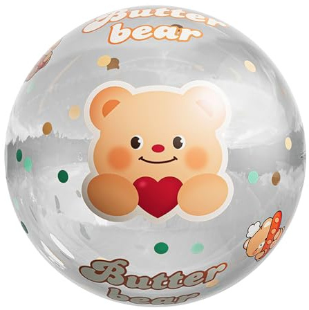 Generisch Pool Strandbälle,60 cm Transparent Großer Wasserball | Outdoor Wasserspielzeug Für Kinder Und Erwachsene Strandurlaub Partyzubehör